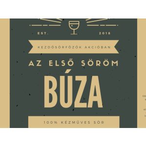 Belga búzasör receptcsomag 4 literes - Let's Brew Kithez