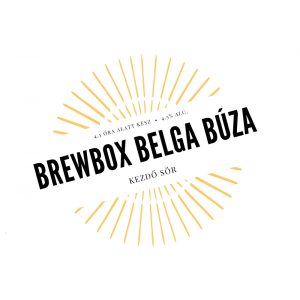 Belga búza utántöltő receptcsomag (8L) Brewbox kithez