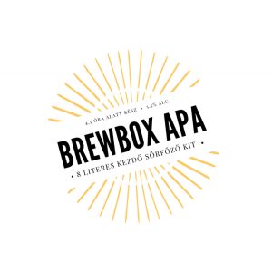 APA utántöltő receptcsomag (8L) Brewbox kithez