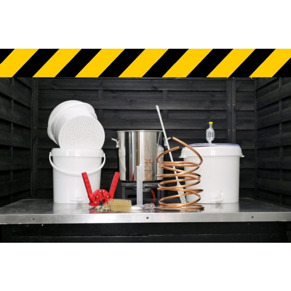 KOMPAKT - a "helytakarékos komplett otthoni sörfőzde" kezdő kit (16L)