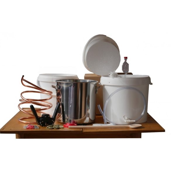 KOMPAKT - a "helytakarékos komplett otthoni sörfőzde" kezdő kit (16L)