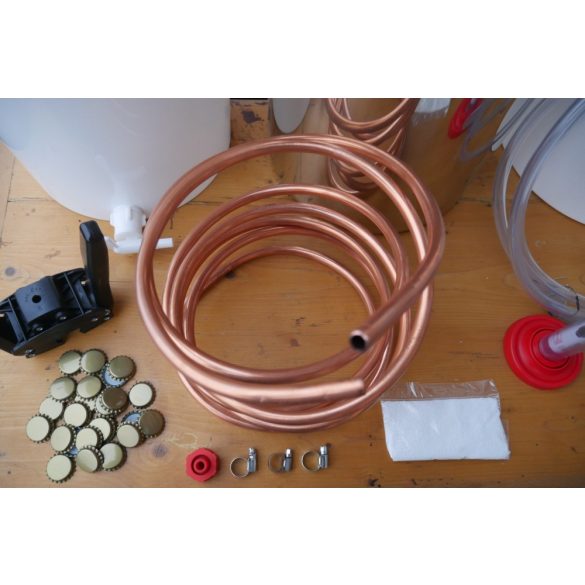 KOMPAKT - a "helytakarékos komplett otthoni sörfőzde" kezdő kit (16L)